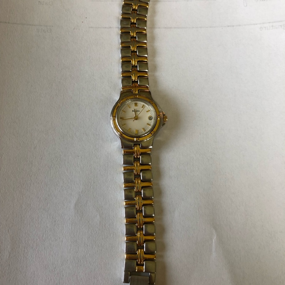 Bulova two toned woman’s watch